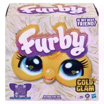 Furby: Interaktív plüssfigura, angol nyelvű - Gold Glam kép