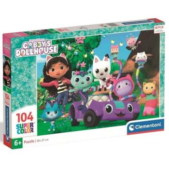 Gabi babaháza 104db-os supercolor puzzle - Clementoni