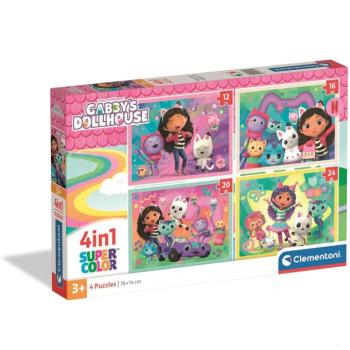 Gabi babaháza 4 az 1-ben Supercolor puzzle - Clementoni kép