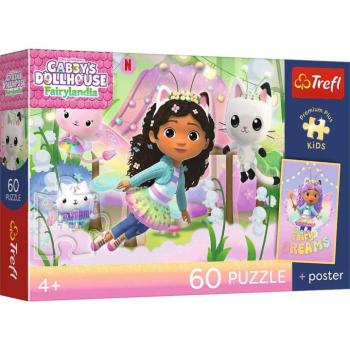 Gabi babaháza 60db-os prémium plusz kids puzzle poszterrel - Trefl kép