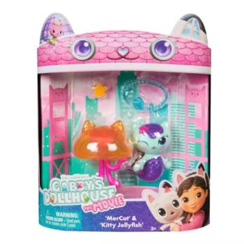 Gabi babaháza Mozi: 2-es figura csomag Aquaroom - MerCat és Kitty Jellyfish - Spin Master kép