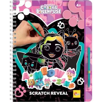 Gabi babaháza: A-meow-zing képkarc készítő füzet 44 oldal - Lisciani kép