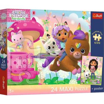 Gabi babaháza Gabi a megmentő 24 db-os Maxi puzzle - Trefl kép