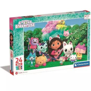 Gabi babaháza: Maxi Super Color Puzzle 24 darabos - Clementoni