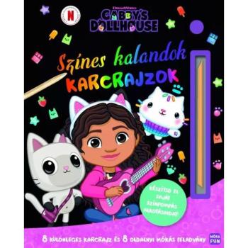 Móra: Gabi babaháza - Színes kalandok karcrajzok kép