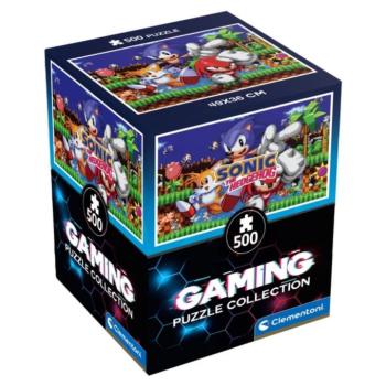 Gaming Puzzle Collection Sonic 500 db-os puzzle - Clementoni kép