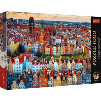 Gdańsk városa Lengyelország 1000db-os prémium puzzle - Trefl kép