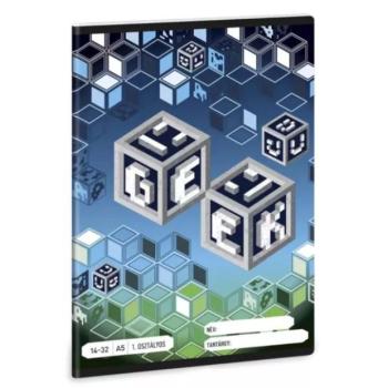 Geek: Vonalas füzet - 1. osztályos, A/5-ös kép
