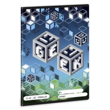 Geek: Vonalas füzet - 4. osztálytól, A/5-ös kép