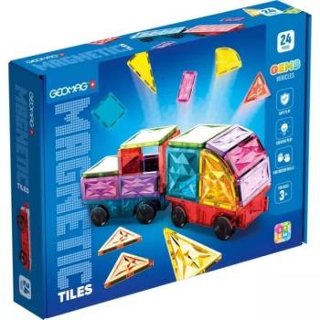 Geomag: Magnetic Tiles Gems jármű építőjáték kép