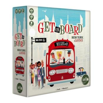 Get on Board: London and New York társasjáték, angol nyelvű kép