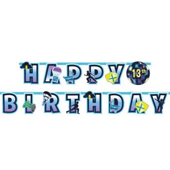 Girland Happy Birthday - Battle Royal