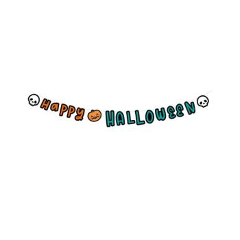 Girland Happy Halloween 15 x 180 cm kép