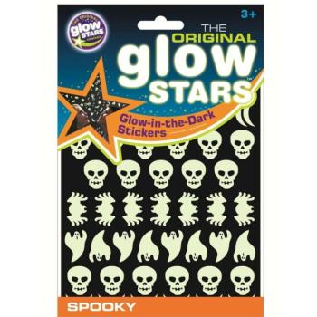 Glowstars Kisértetek foszforeszkáló matricaszett kép
