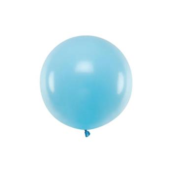 Gömb latex lufi - Világoskék 60 cm kép