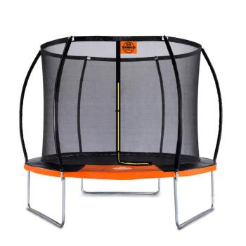 GTR PRO Sunshine Trambulin narancssárga, védőhálóval, 244 cm kép