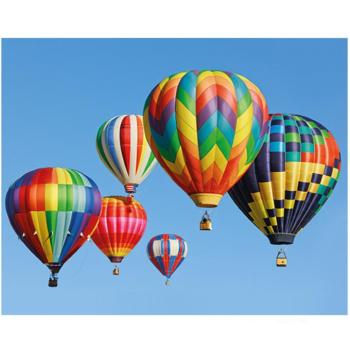 Gyémántszemes kirakó: Hőlégballon gyémántfestő szett 40x50cm kép