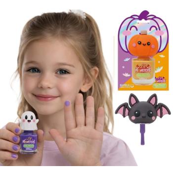 Gyerek halloween körömlakk szellemes kupakkal kép