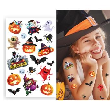 Gyerek Halloween tetoválás készlet kép