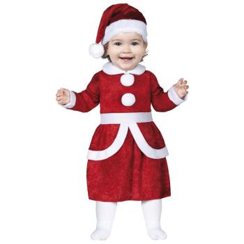 Gyerek jelmez a legkisebbeknek- Mama Santa Claus baby Méret - babáknak: 18 - 24 hónap kép