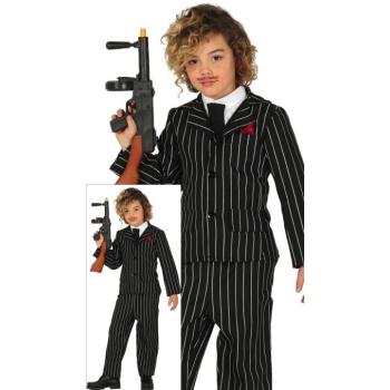 Gyerek jelmez - Gangster Méret - gyermek: M: 115-123 cm