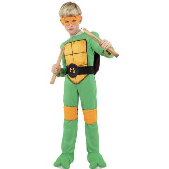 Gyerek jelmez Michelangelo - Ninja teknős Méret - gyermek: L: 117 - 134 cm kép