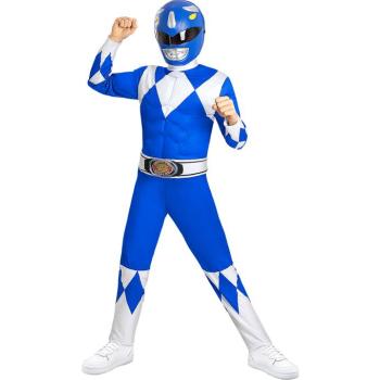 Gyerek jelmez - Power Ranger kék Méret - gyermek: L: 117 - 134 cm kép