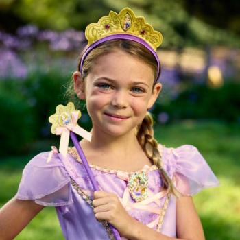 Gyerek szett varázspálca és korona - Rapunzel kép