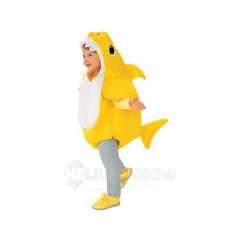 Gyermek jelmez a legkisebbek számára - Sárga Baby Shark Méret - babáknak: 6 - 12 hónap kép