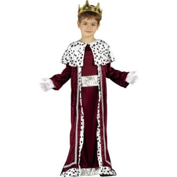 Gyermek jelmez - Gáspár király - piros Méret - gyermek: XL: 143-151 cm kép