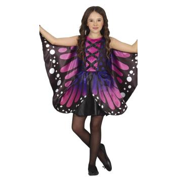 Gyermek jelmez - Lila pillangó Méret - gyermek: XL: 143-151 cm kép