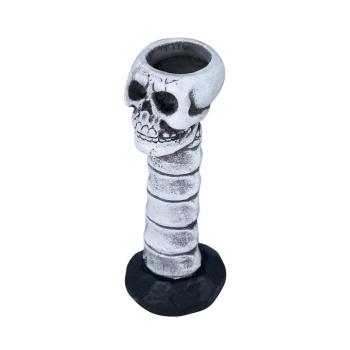 Gyertyatartó - csontváz (17 cm) kép