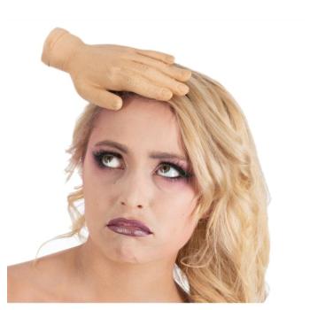 Hajpánt latex kézfejjel kép