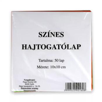 Hajtogatólap 10x10cm-es 50db-os szett kép