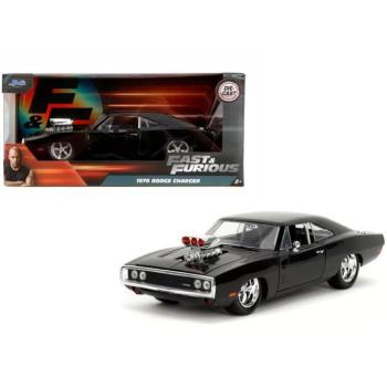 Halálos iramban: 1970 Dodge Charger kompresszoros fém autómodell 1/24 - Jada Toys kép