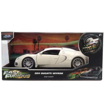 Halálos iramban: 2011 Bugatti Veyron fém autómodell 1/24 - Jada Toys kép