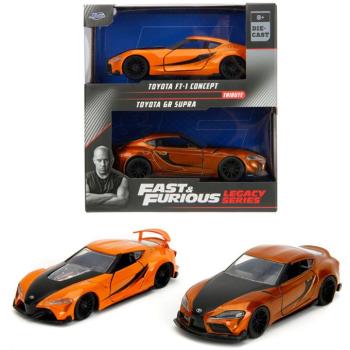 Halálos iramban: Toyota FT-1 Concept és Toyota GR Supra fém kisautó szett – Jada Toys
