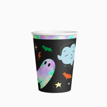 Halloween papír poharak - Trick or Treat 270 ml, 6 db