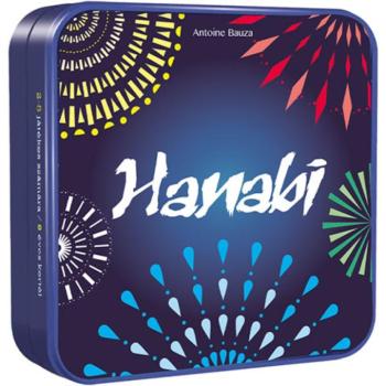 Hanabi társasjáték fémdobozos kép