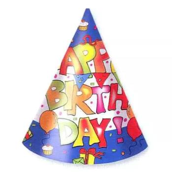 Happy Birthday party kalap 6db kép