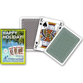 Happy Holiday! plasztik römi kártya 1x55 lap - Piatnik kép