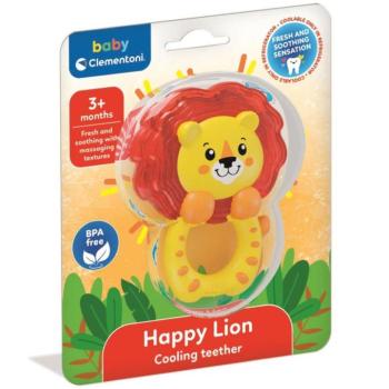 Happy Lion oroszlános hűsítő rágóka - Clementoni Baby