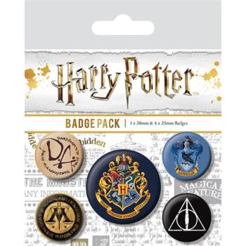 HARRY POTTER (CORE HOGWARTS) kitűző szett kép