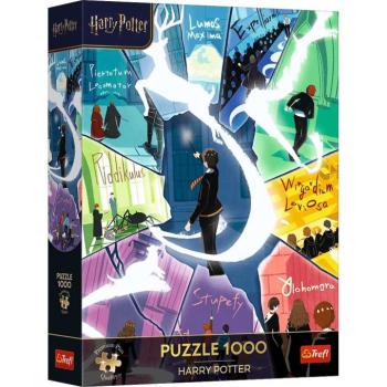 Harry Potter varázslatok és patrónusok 1000db-os prémium puzzle - Trefl kép