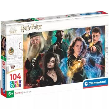 Harry Potter varázslatos összecsapás 104db-os supercolor puzzle - Clementoni kép