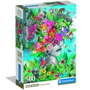 Head in the Jungle HQC 500 darabos puzzle - Clementoni kép