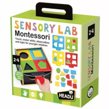 Headu: Montessori formaválogató játék fából kép