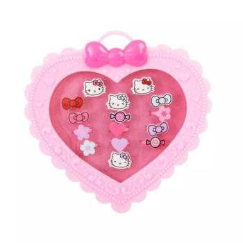 Hello Kitty gyűrűk tartóban