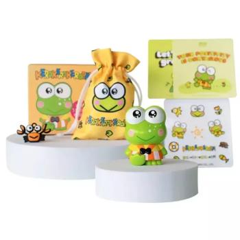 Hello Kitty: Keroppi Figura Dobozban kiegészítőkkel 6cm kép
