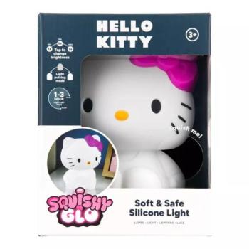 Hello Kitty: SquishyGlo szilikon lámpa - újratölthető kép